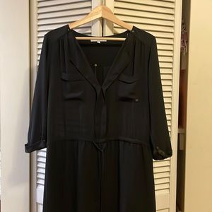Black 3/4 sleeve dress